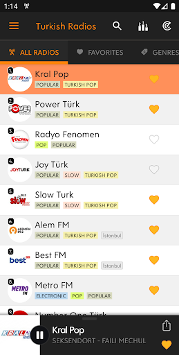 Radyo Kulesi - Turkish Radios 2.3.0 Screenshots 1