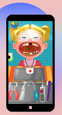 #1. My Dentist Teeth Doctor Games (Android) By: teesprime