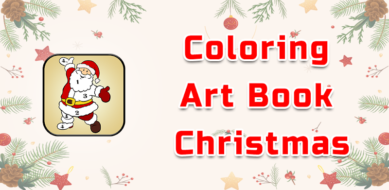 Christmas Coloring Art Book