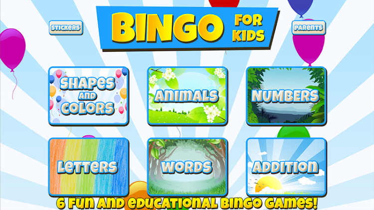 Bingo for Kids - 4.4 - (Android)
