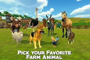 screenshot of Animal Running Game 3d Offline
