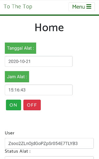 Pompa Arduino Screen 3