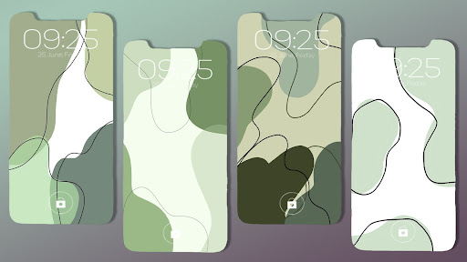 Sage Green Aesthetic Wallpaper Screen 3