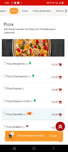 Pizza Venedig Friedrichshall Screen 3