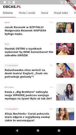Obcas.pl Screen 3
