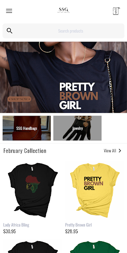 Android application So So Glitzy Boutique screenshort