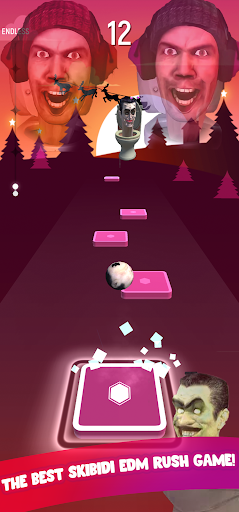 Skibidi Toilet Music Tiles Hop screenshot