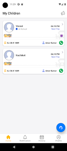 Mobitrack Parent Screen 2