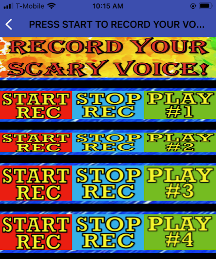 Halloween Sounds Get Scared Screen 3