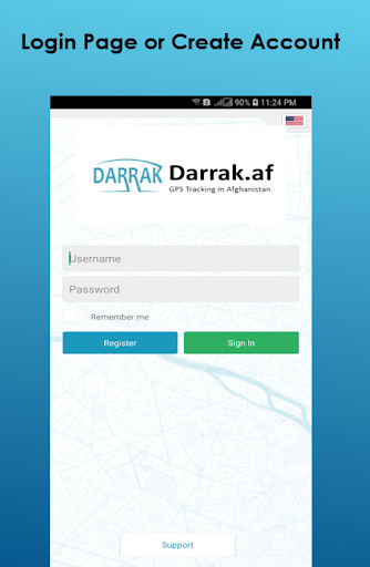 Android application Darrak GPS screenshort