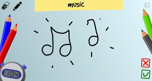 DrawParty for Chromecast Screen 2