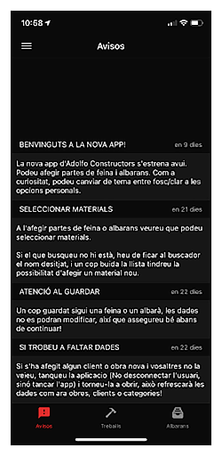 Adolfo Constructors Screen 3