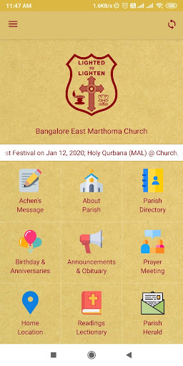 Bangalore East Marthoma Church Screen 3