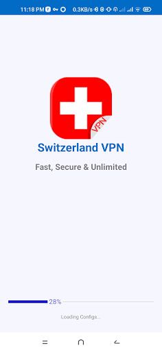 Android application Switzerland VPN - Fast & Safe screenshort