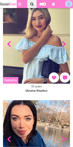 RussianKisses Dating Screen 2