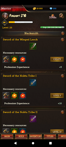 Legend of Darkness RPG Screen 2