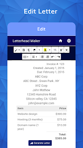 Letterhead Maker with logo PDF 7