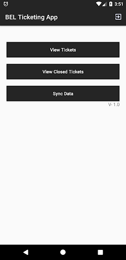 BEL Ticketing App Screen 3