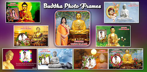 Android application Buddha Photo Frames screenshort