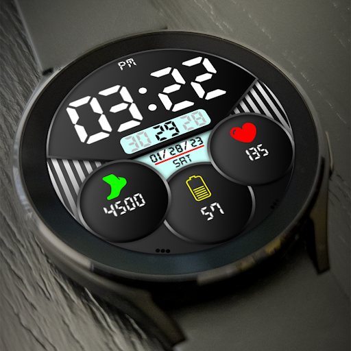 Key018 Digital Watch Face Screen 2