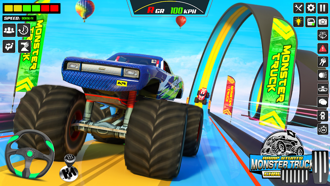 game mobil balap truk monster 2.19 APK + Mod (Unlimited money) untuk android