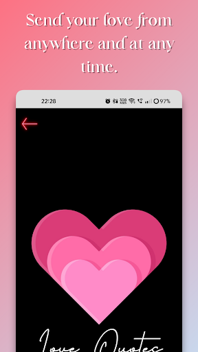 Android application Love Quotes screenshort