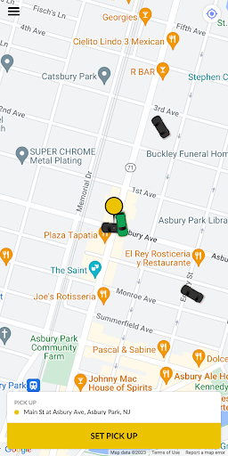 Surf Taxi AP Screen 2