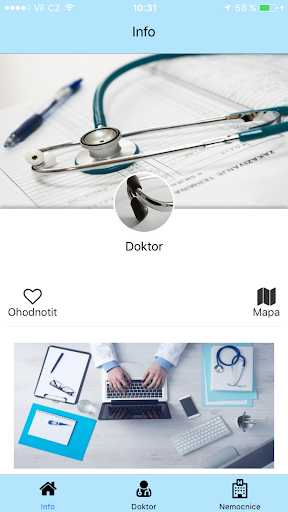 Android application Doktor screenshort