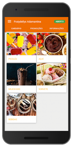 Android application Frutydellys screenshort