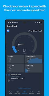 Indicador de velocidad - Velocidad de Internet - Monitor de red