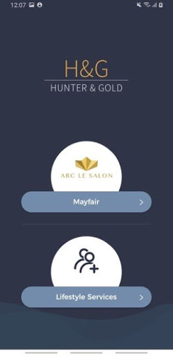 Android application Hunter & Gold screenshort