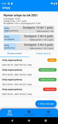 m-Pracownik Screen 2