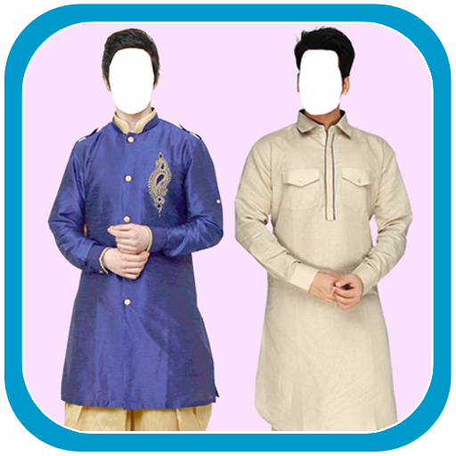 Sherwani Dress Photo Maker logo