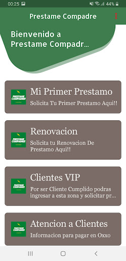 Prestame Compadre App Screen 2
