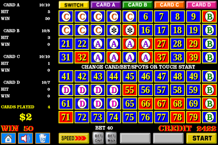 Four 4 Card Keno - Huge Bets - 7.0.1 - (Android)