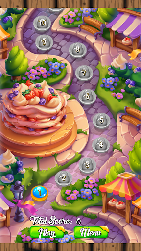 Android application Bubbles Shooter لعبة الأرنب screenshort