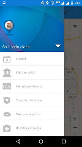 Cali Institucional Screen 2