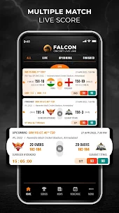 Falcon Cricket Live Line