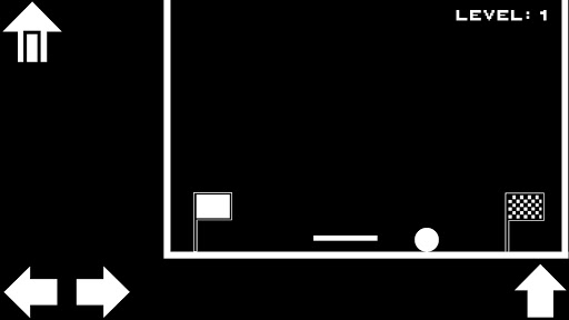 Android application Ball Rolling Demo screenshort