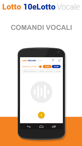 Lotto e 10eLotto Vocale Screen 3