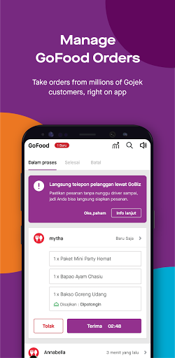 GoBiz - Merchant App - GoFood, GoKasir, GoPay apktram screenshots 2