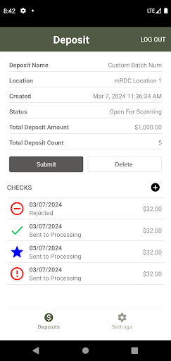 CO-OP CU Business Deposit Screen 3