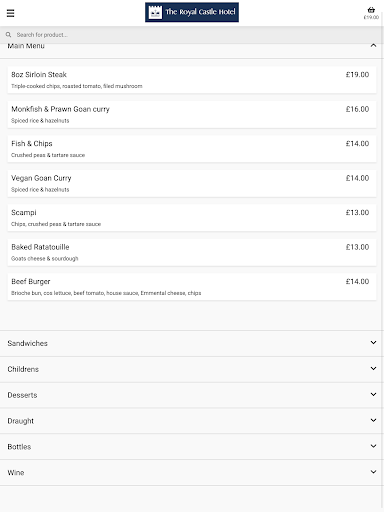 The Royal Castle Easy Order