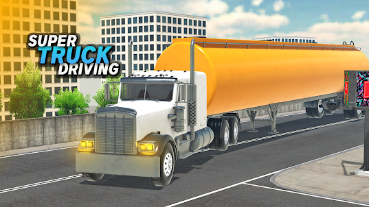 Tow truck driving school sim