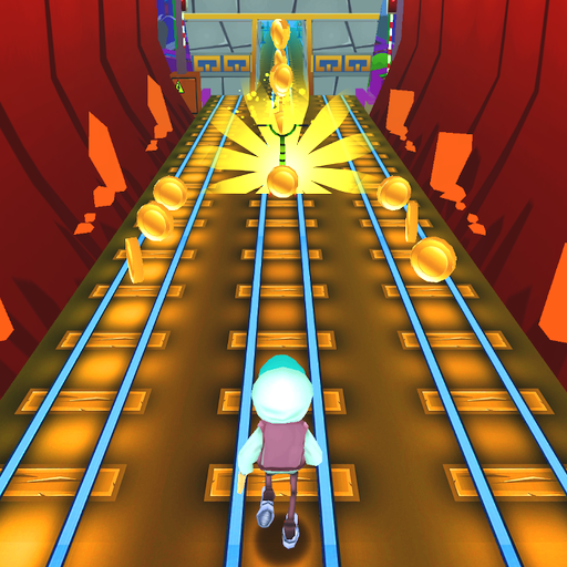 Run - Train Surfing 3D logo