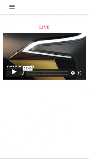 Android application ToEvent screenshort