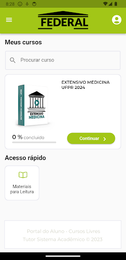 Federal Online Screen 2
