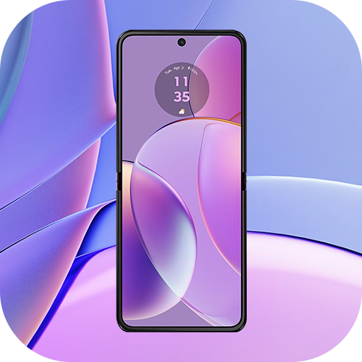 Theme of Motorola Razr 40 logo