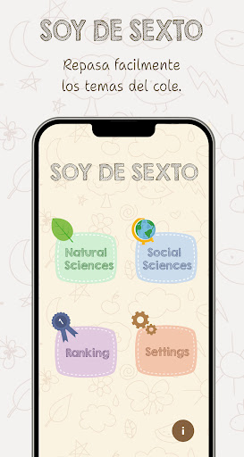 Android application Soy de sexto screenshort