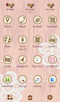 screenshot of Girly Theme-Forest Friends-